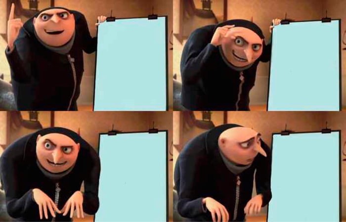 Gru's Plan meme about UKLASH