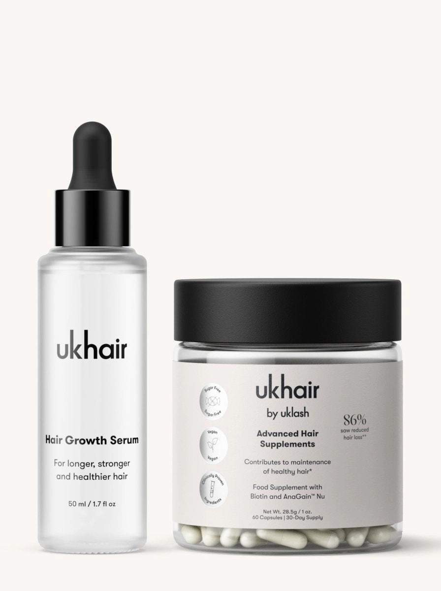 Hair Growth Serum + Advanced Hair Supplements