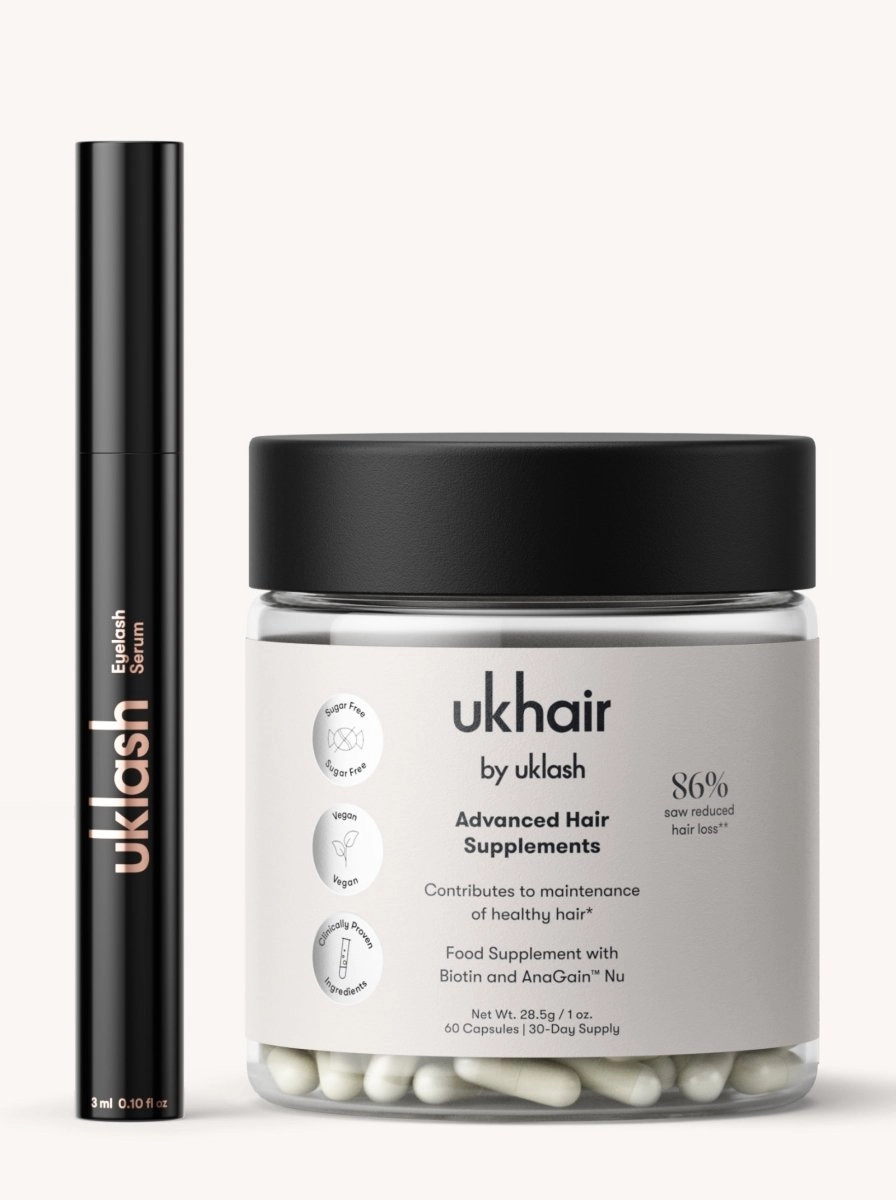 Lash Growth Serum + Advanced Hair Supplements